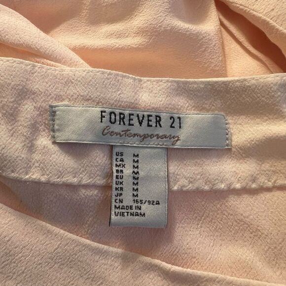 3 for $30! Forever‎ 21 light pink blouse - Picture 3 of 7